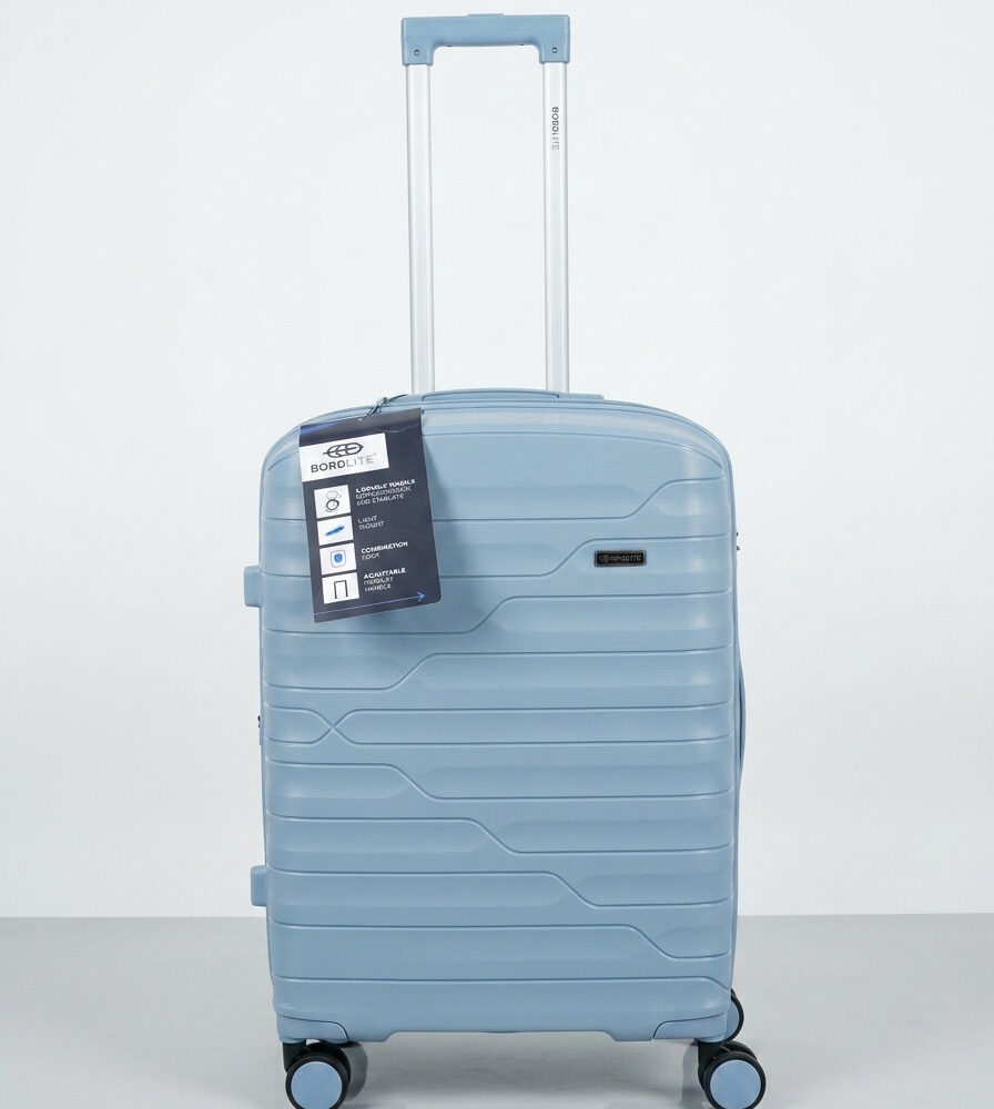 Srednji kofer JB2092 | svetlo plavi | 42x66x25 cm