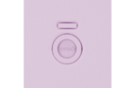 Deciji-kofer-QUEEN-OF-HEARTS-Enso-ljubicasta-ABS-55-7 | PackUP