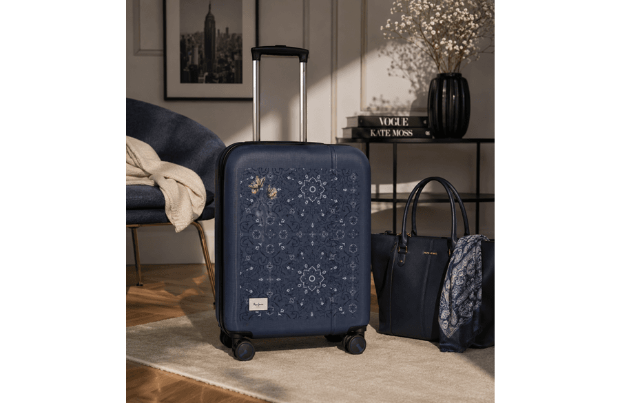 Kabinski-kofer-LENAY-Pepe-Jeans-teget-ABS-55cm-1 | PackUP