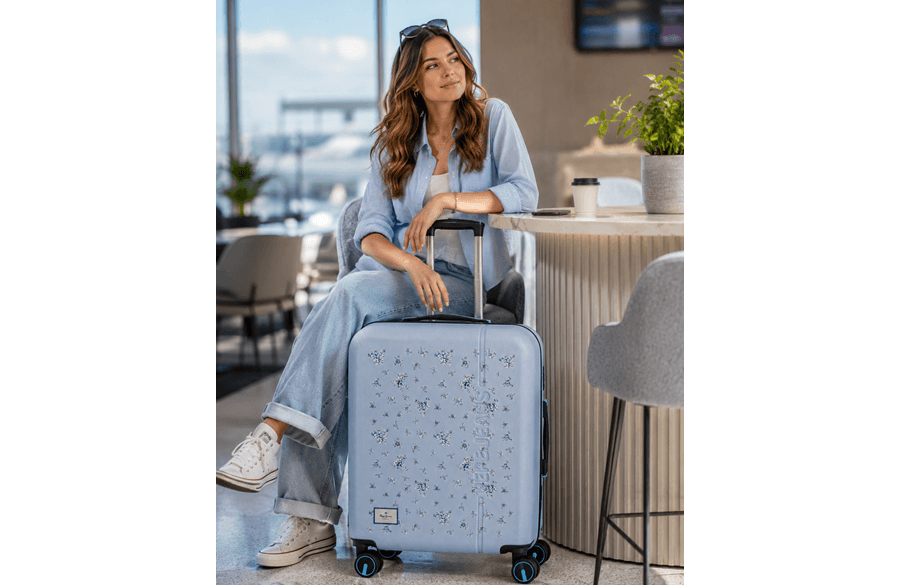 Kabinski-kofer-OLIVIA-Pepe-Jeans-sky-blue-ABS-55cm-1 | PackUP